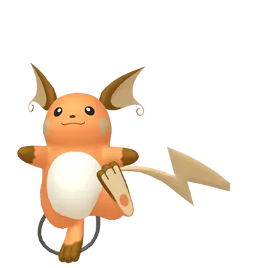 #0026 Raichu Shiny 6IV Hidden Ability In-game Trade Pkm Go